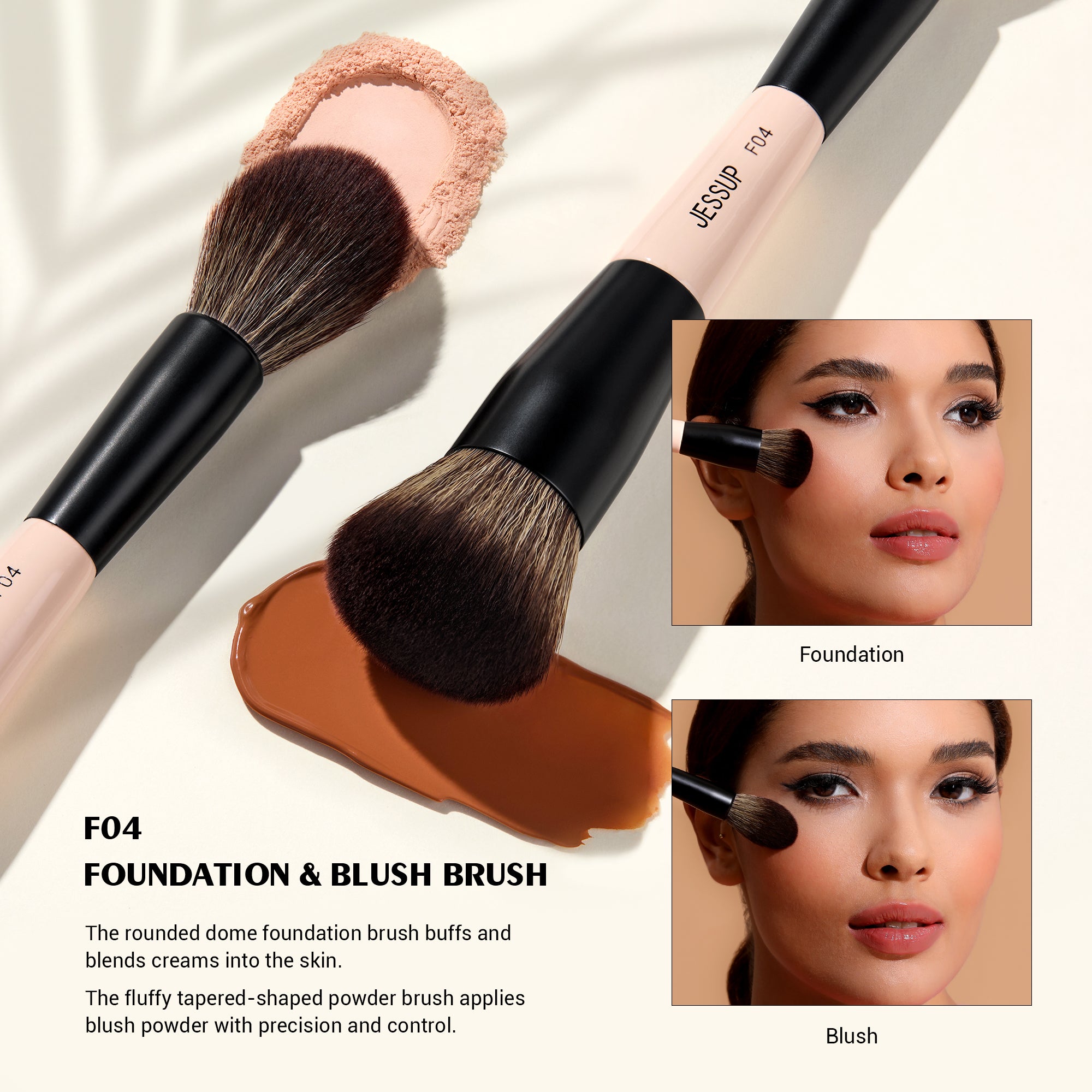 6 in 3 Duo-End Face Brush Collection