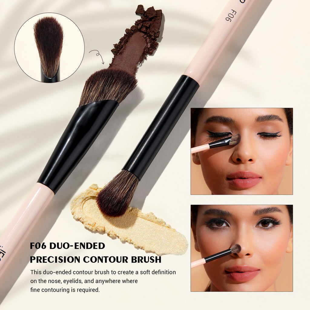 6 in 3 Duo-End Face Brush Collection