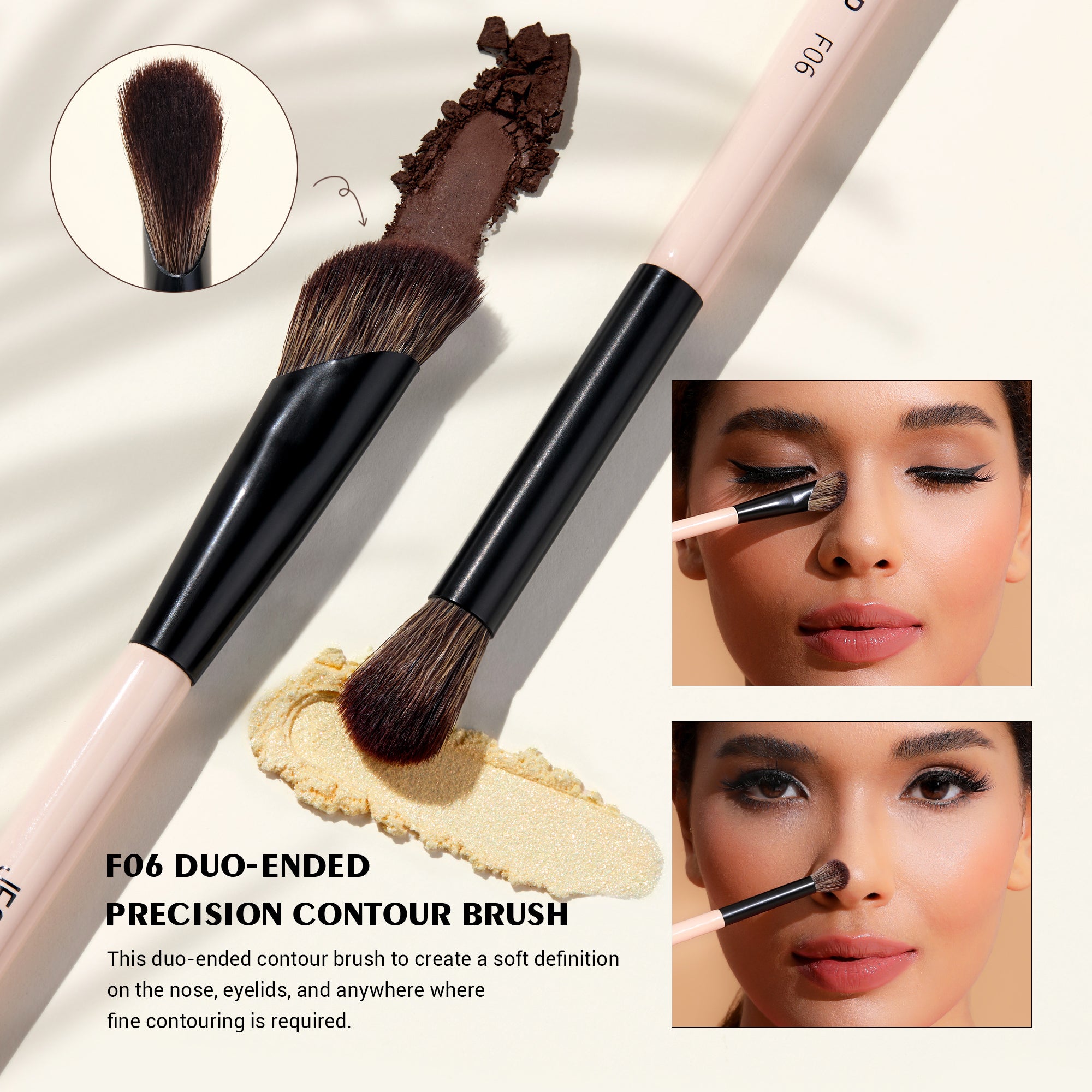 6 in 3 Duo-End Face Brush Collection